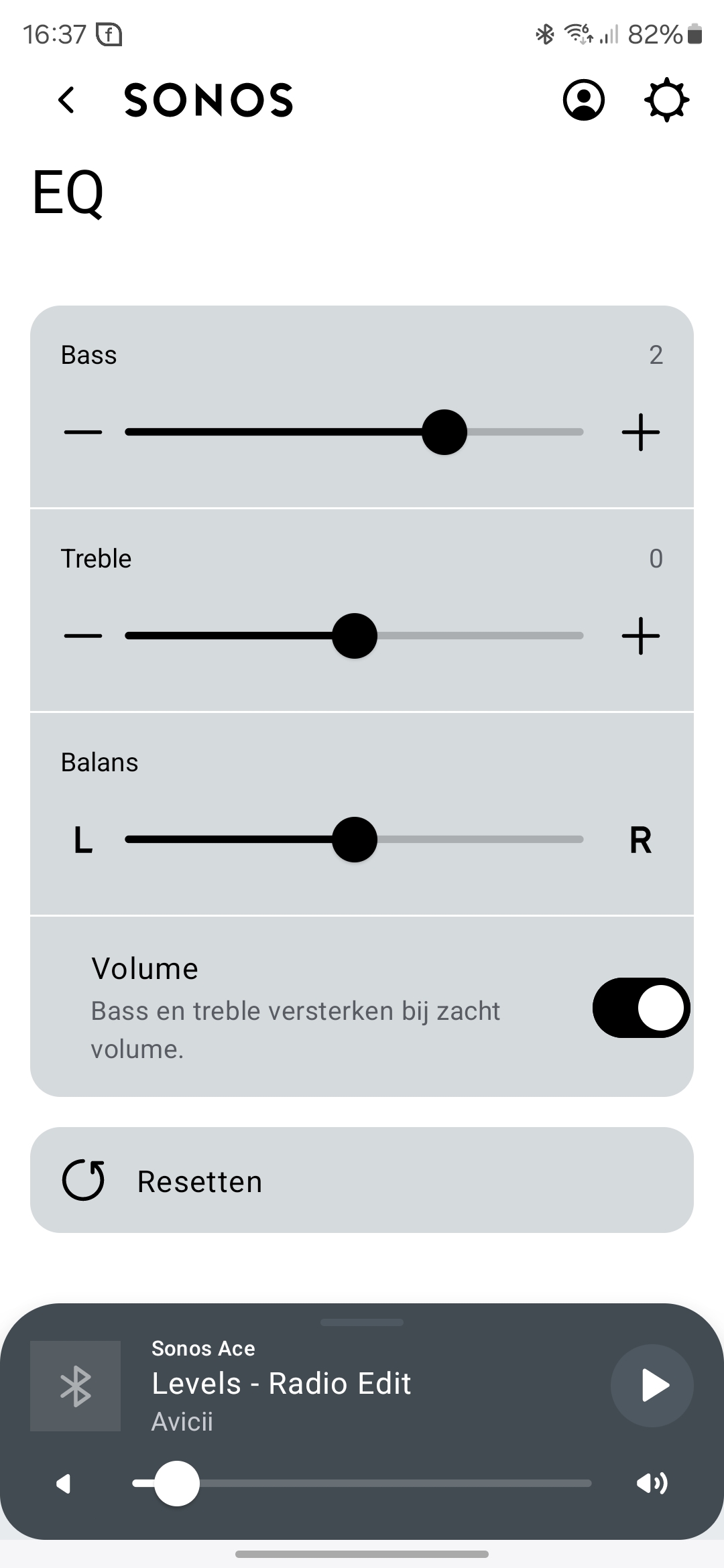Sonos meer bas