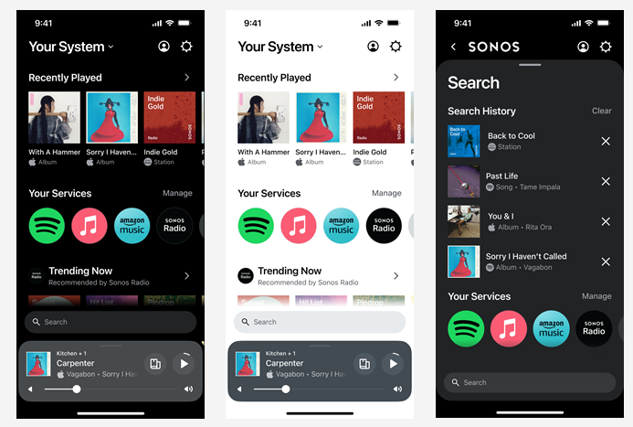 Sonos nieuwe app
