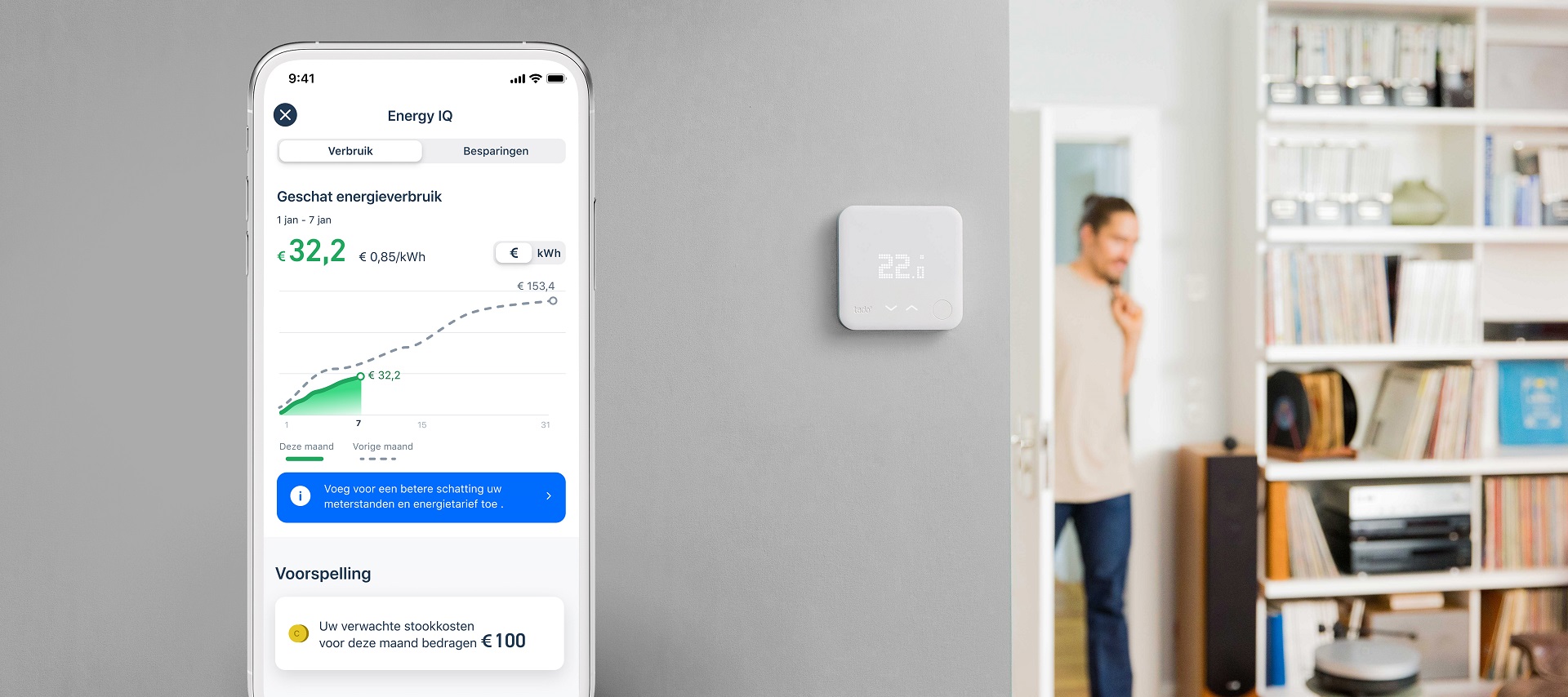 Tado thermostaat cost forecasting 1