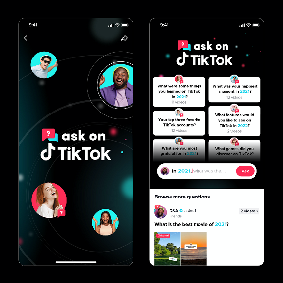 Tiktok ask on tiktok