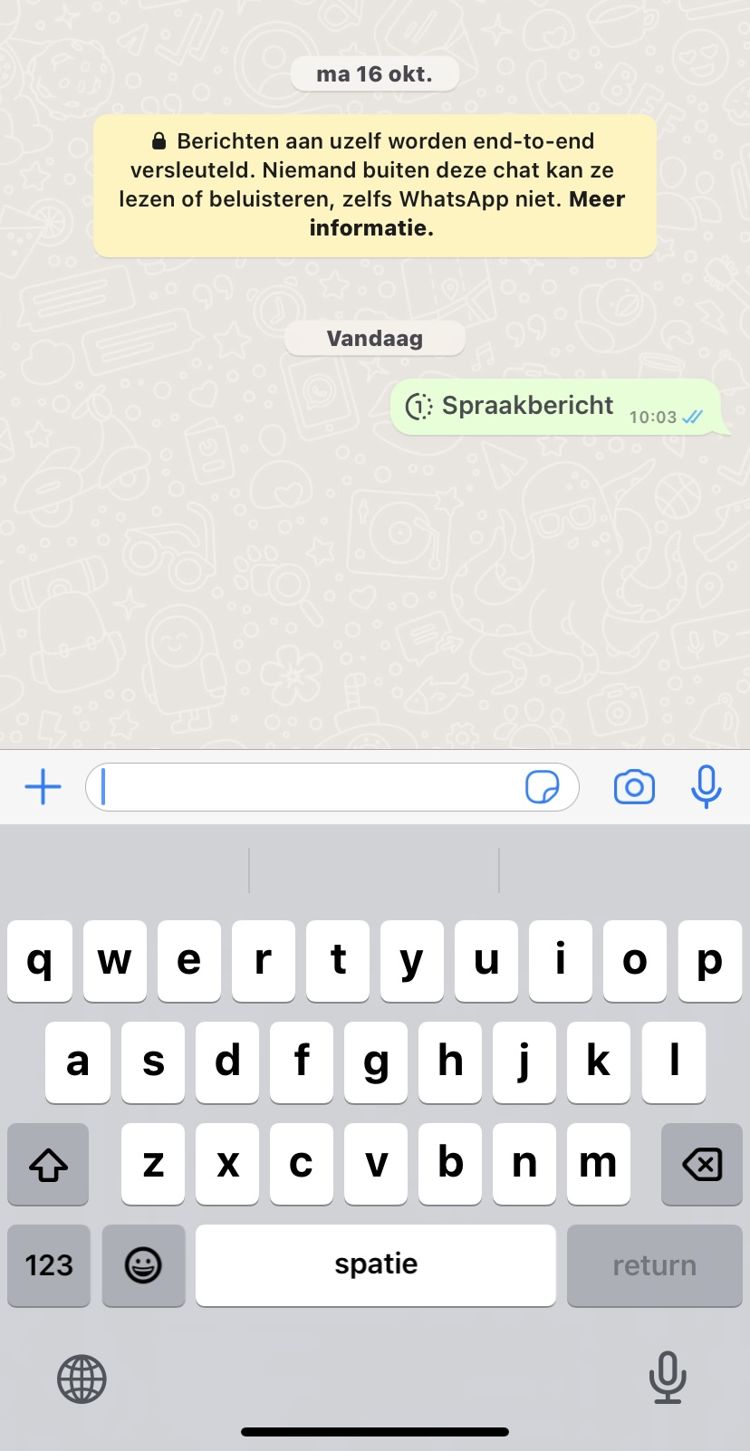 WhatsApp spraakbericht 3