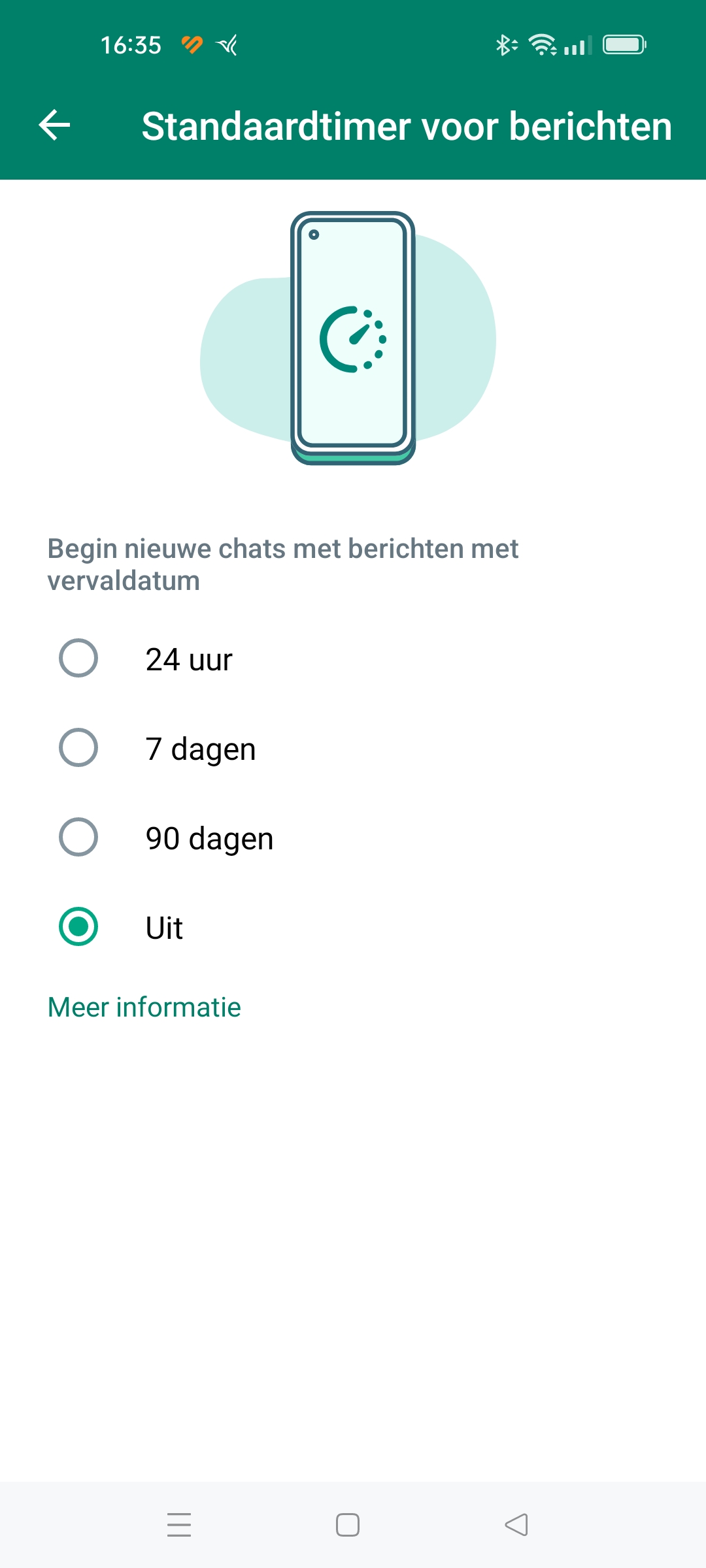 Whatsapp Eenmalig bekijken van Berichten nu