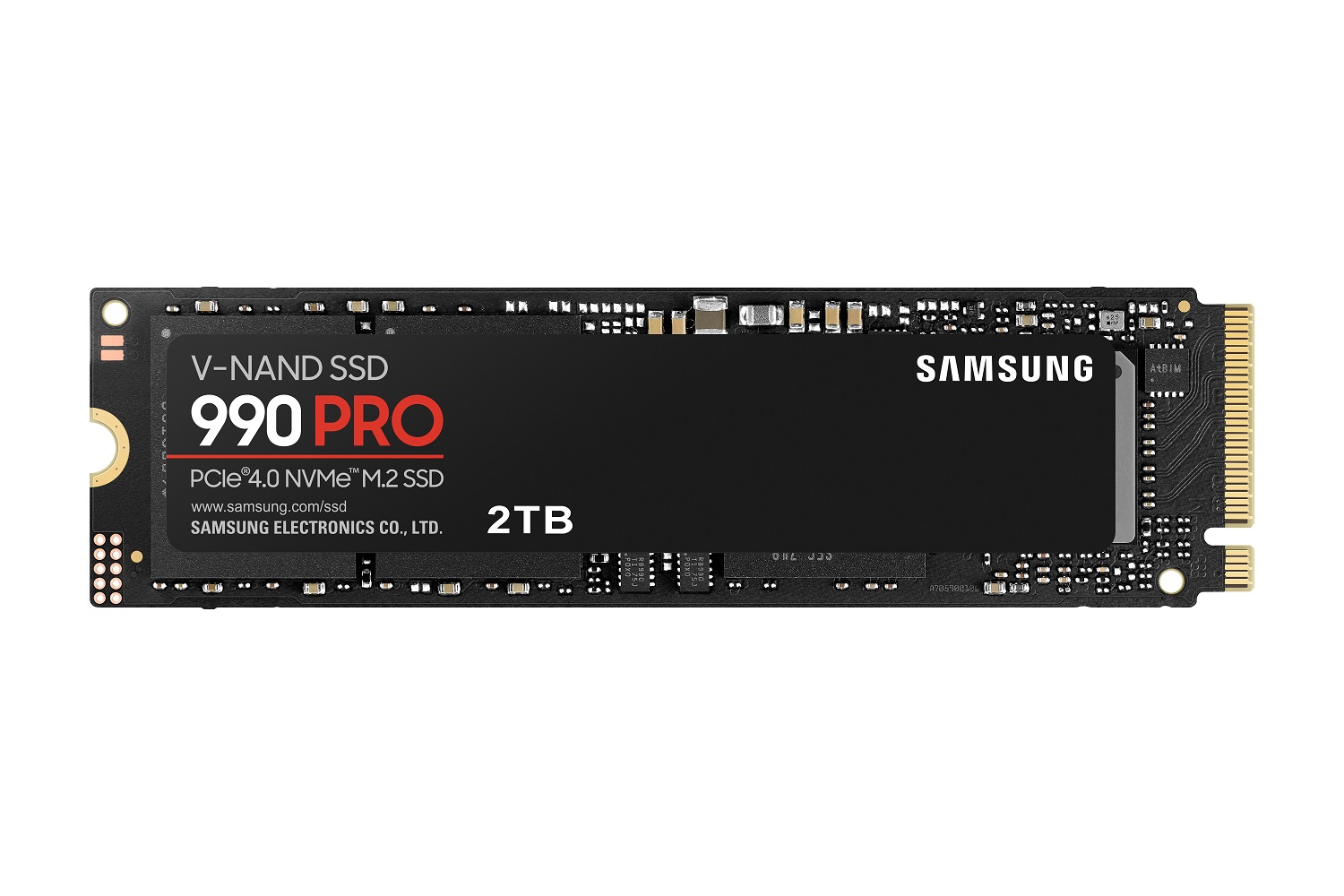Samsung 990 Pro ssd Front Black