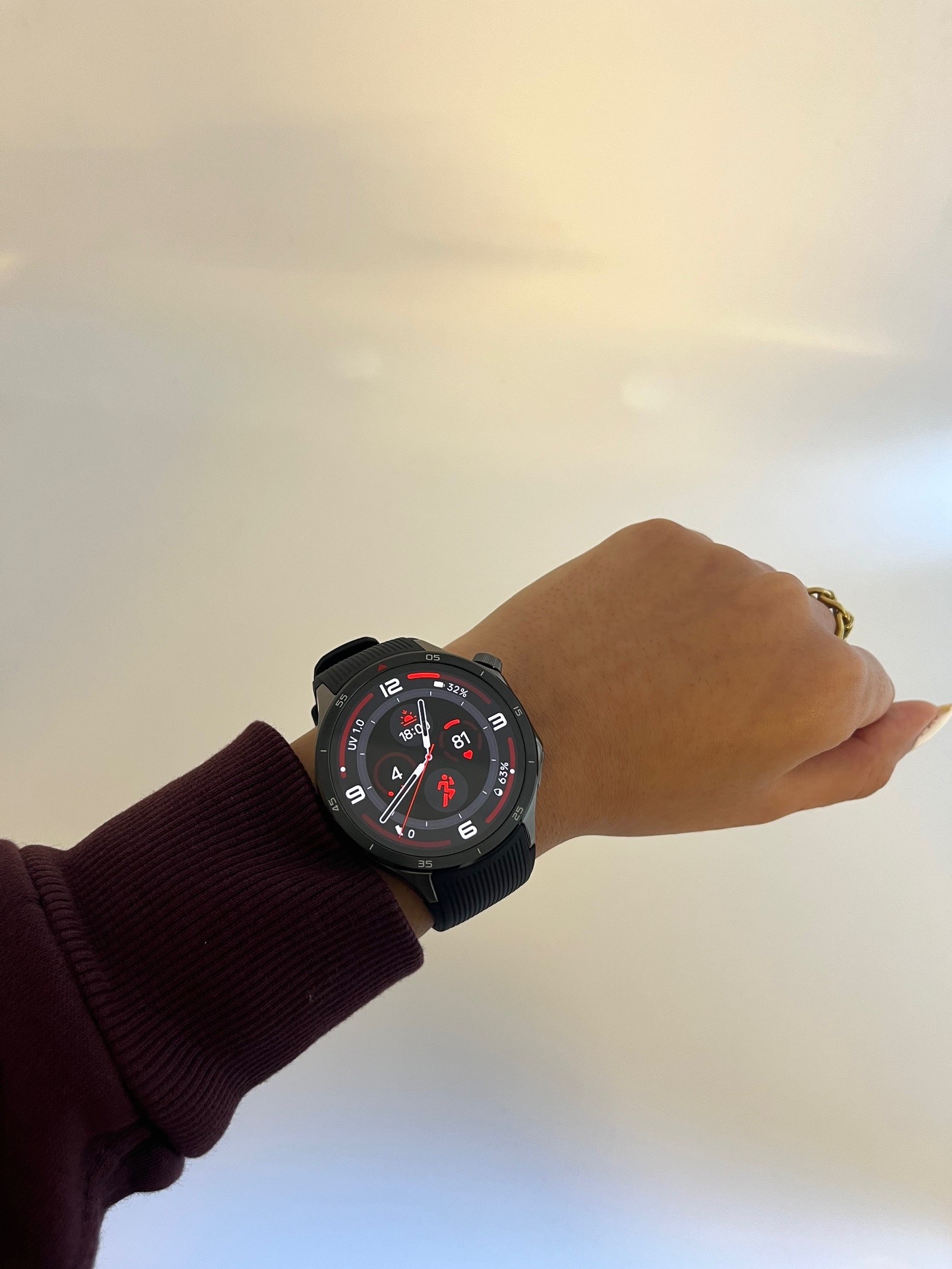 smartwatch om pols