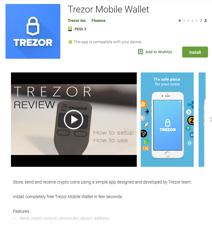 fake trezor