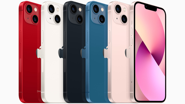 iPhone 13 in 5 kleuren