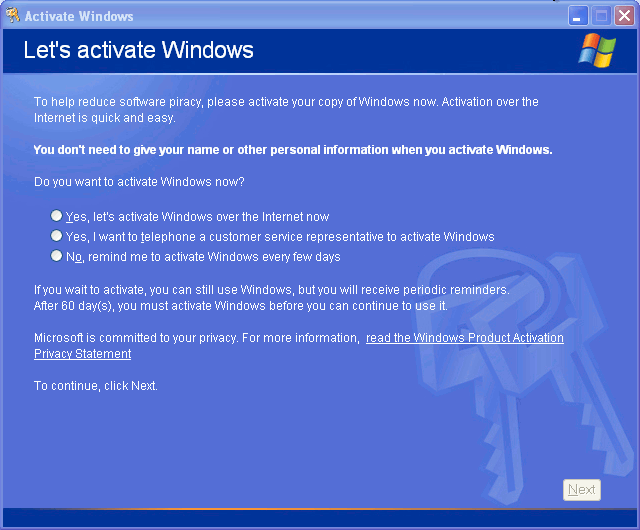 windows activeren